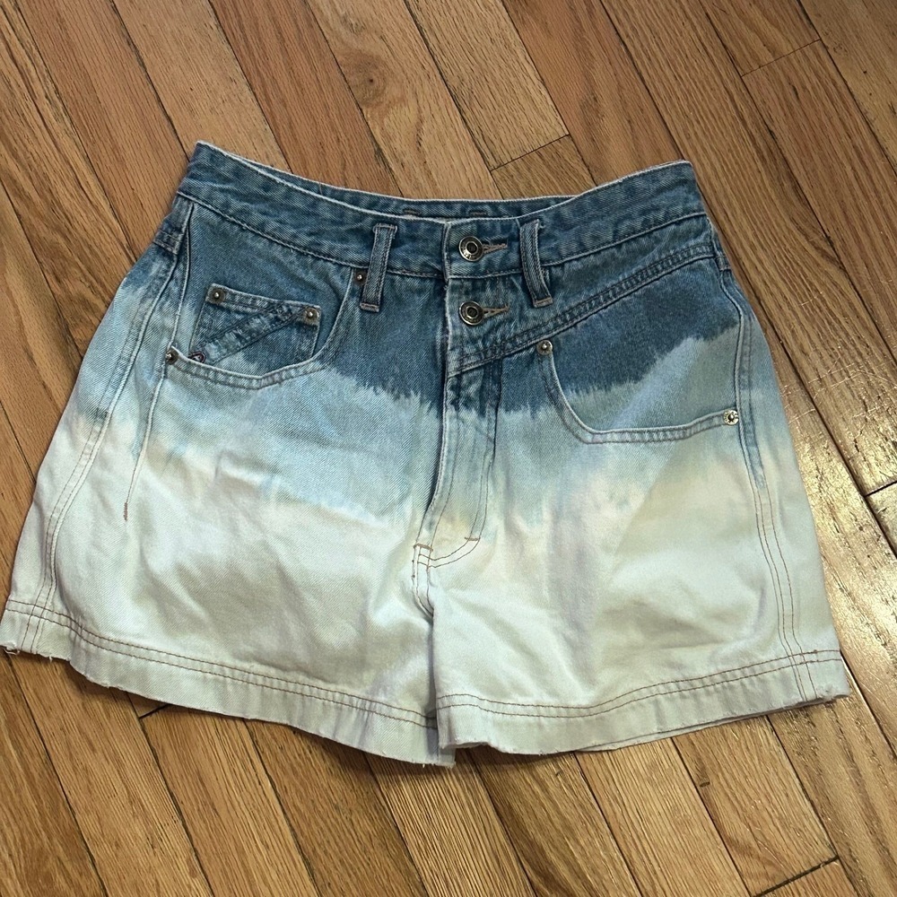 Unionbay Ombre Denim Jean Shorts Size 9 T35-7